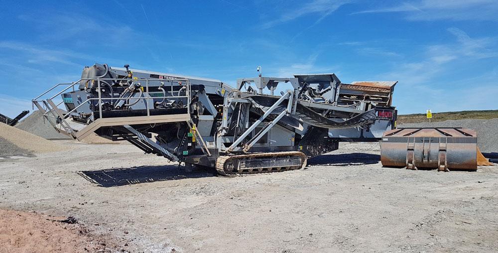 Terex M1400 Tracked Rinser